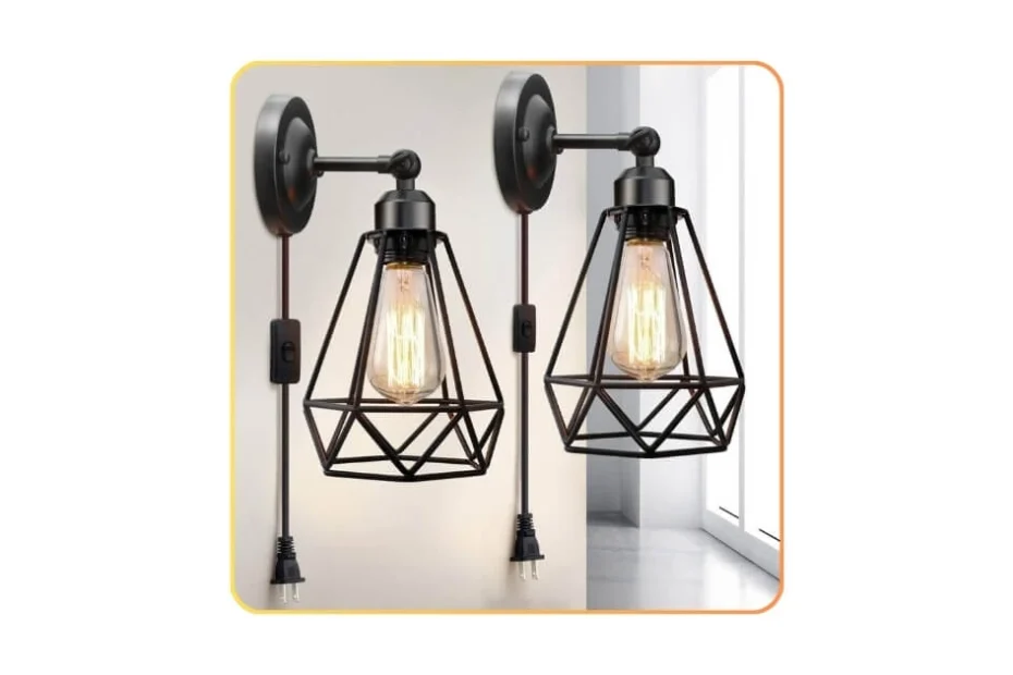 Lomoky Plug-in Wall Sconces Review – Stylish, Easy-to-Install Farmhouse Lighting